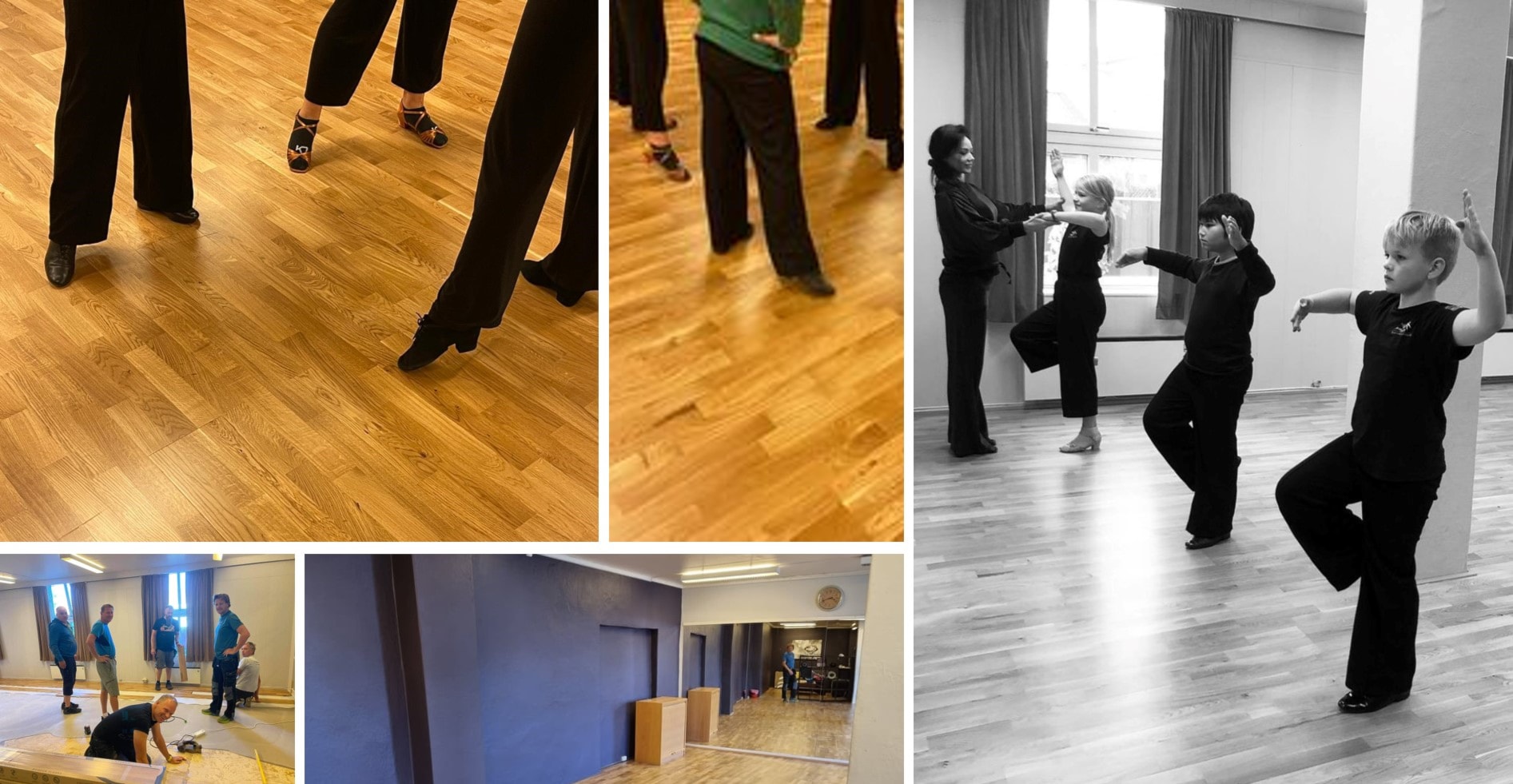 Vi har fått et nytt dansegulv. En stor takk til Drammens Tidende og Sparebankstiftelsen DNB!